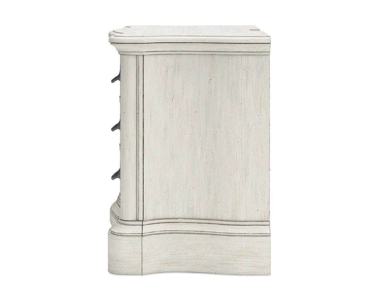 Antique White 3 Drawer Nightstand G315725