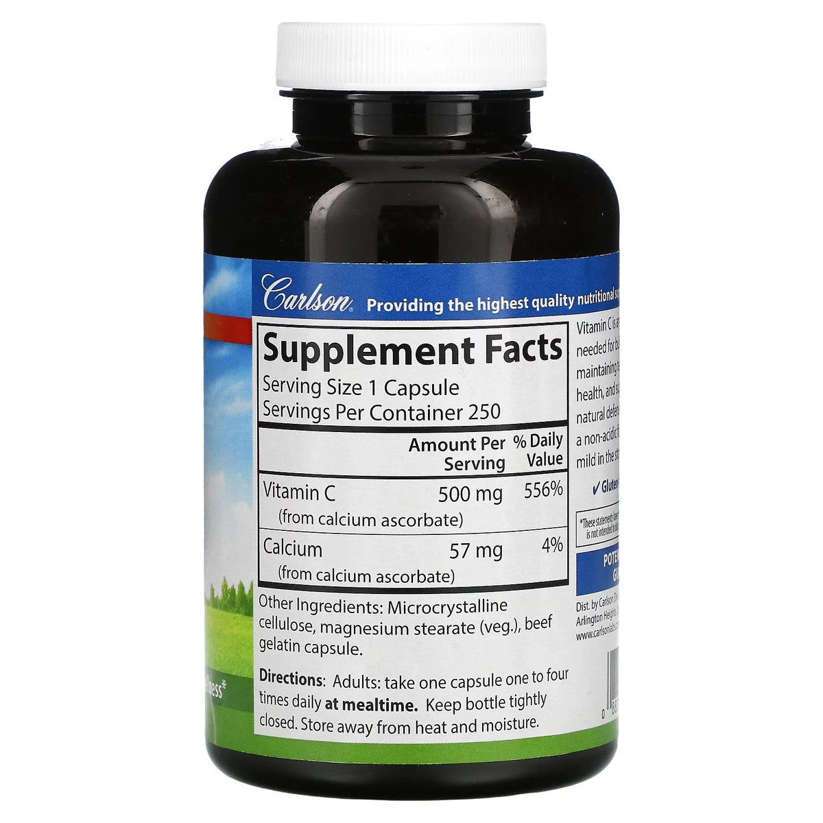 Vitamin C 500 mg 250 Capsules S596