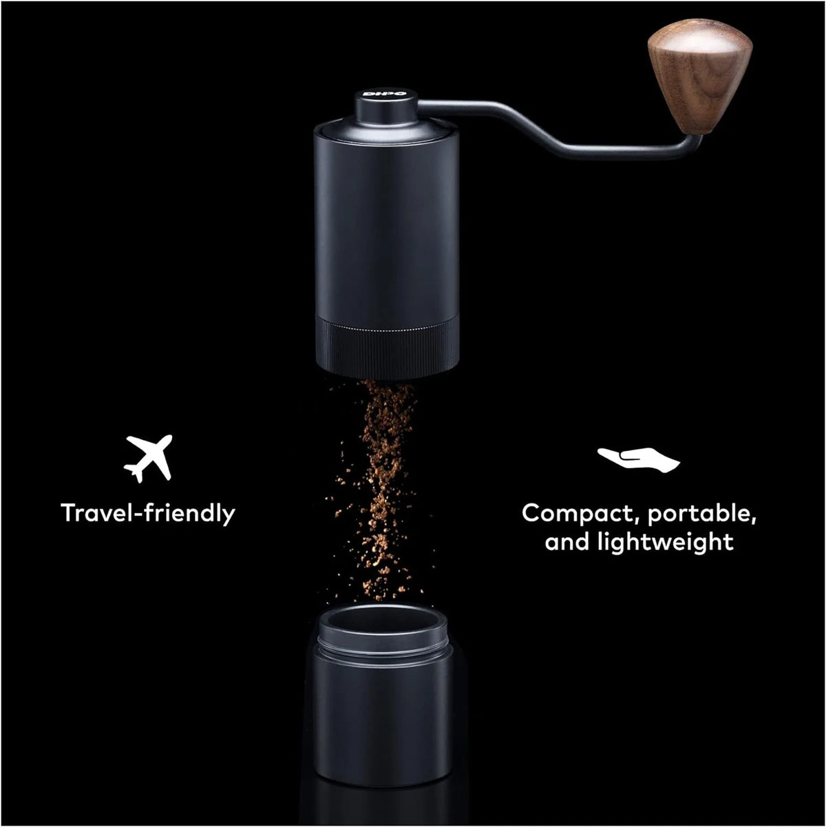 Manual Conical Burr Coffee Grinder with Adjustable Setting N95499