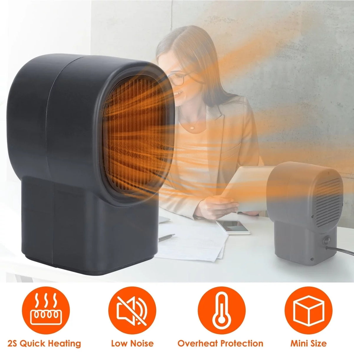 Portable Electric Space Heater C159816