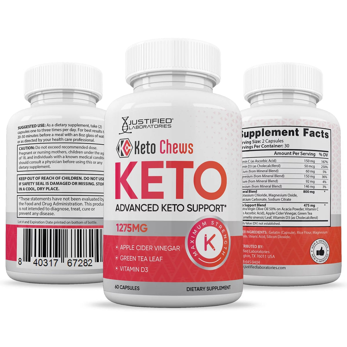 300 Capsules Dietary Supplement K3238