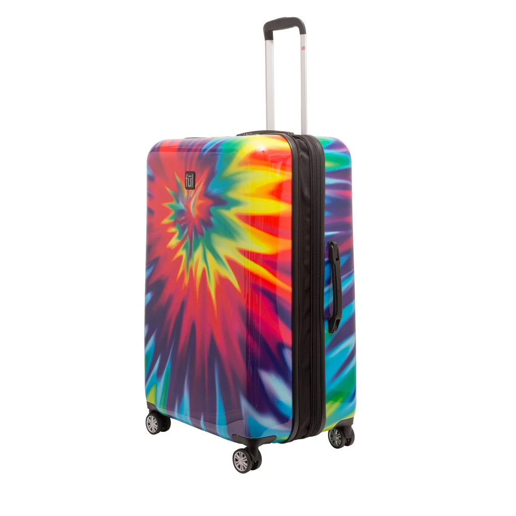Tie-dye 28 Inch Expandable Spinner Rolling Luggage ABS Hard Case C209