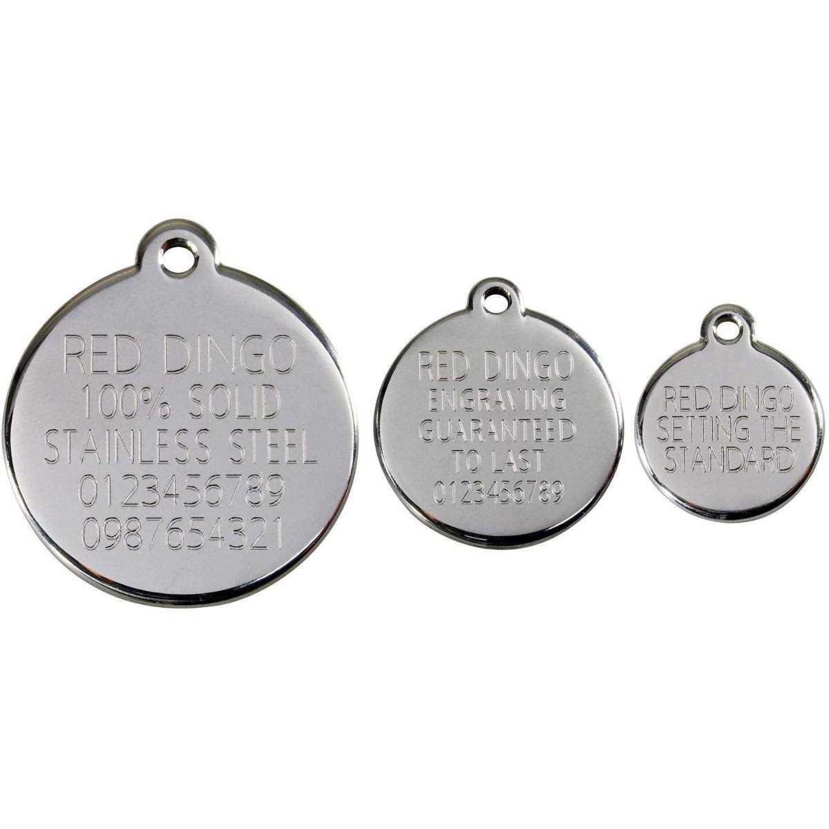 Enamel Pet ID Tag Heart W414705