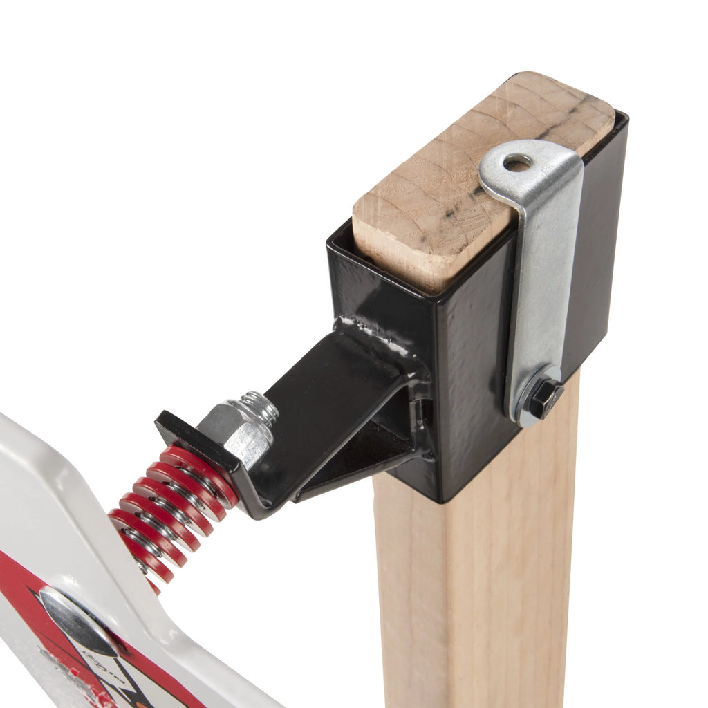 Steel Gong Hanger Target with Recoil Spring, Black R675