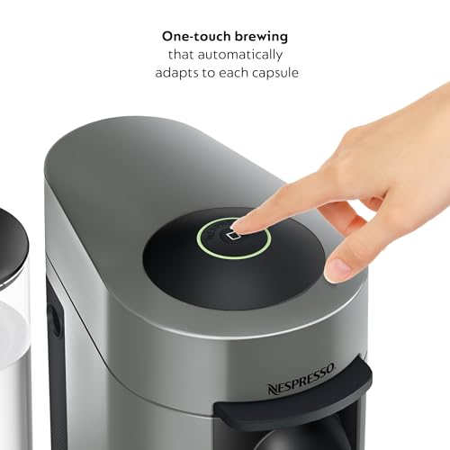 Grey Coffee and Espresso Maker with Milk Frother X432283