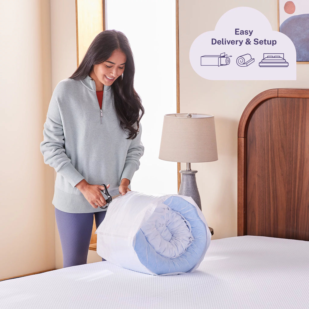 Gel Memory Foam Mattress Topper, King, 3 inch U51277
