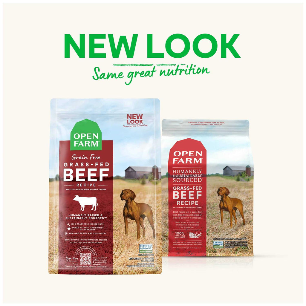 Grain Free Grass Fed Beef Dry Dog Food G646