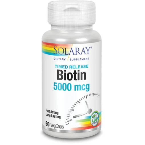 Biotin 5000 mcg 60 vcaps A942
