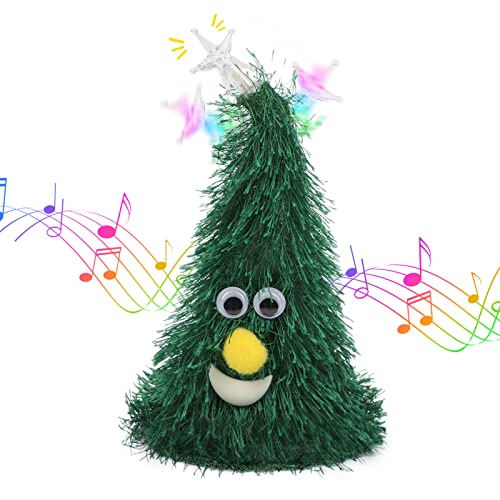 Singing Dancing Christmas Tree Plush Toy T666