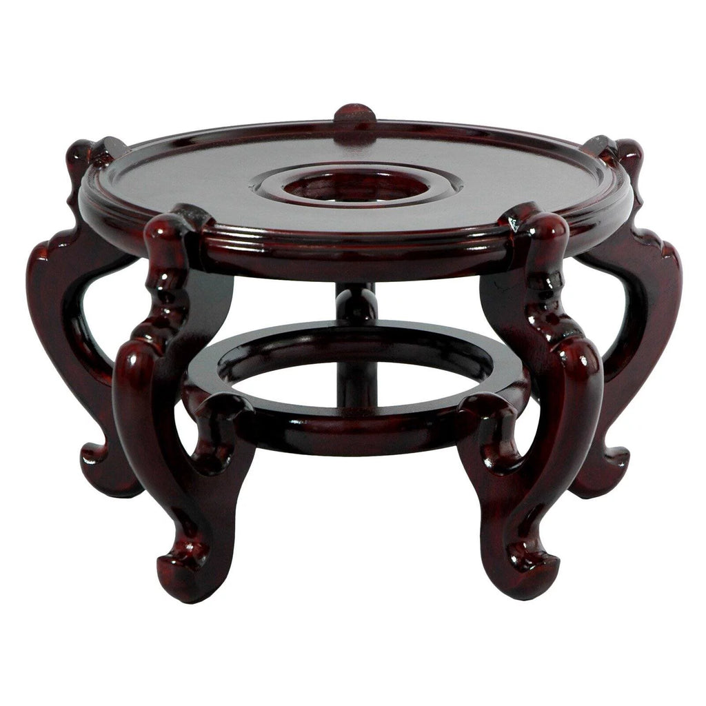 Rosewood Fishbowl Stand V3816