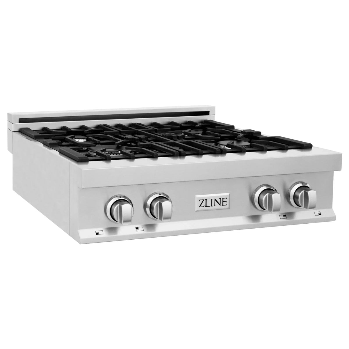 30" Porcelain Gas Stovetop with 4 Gas Burners and Griddle E27384