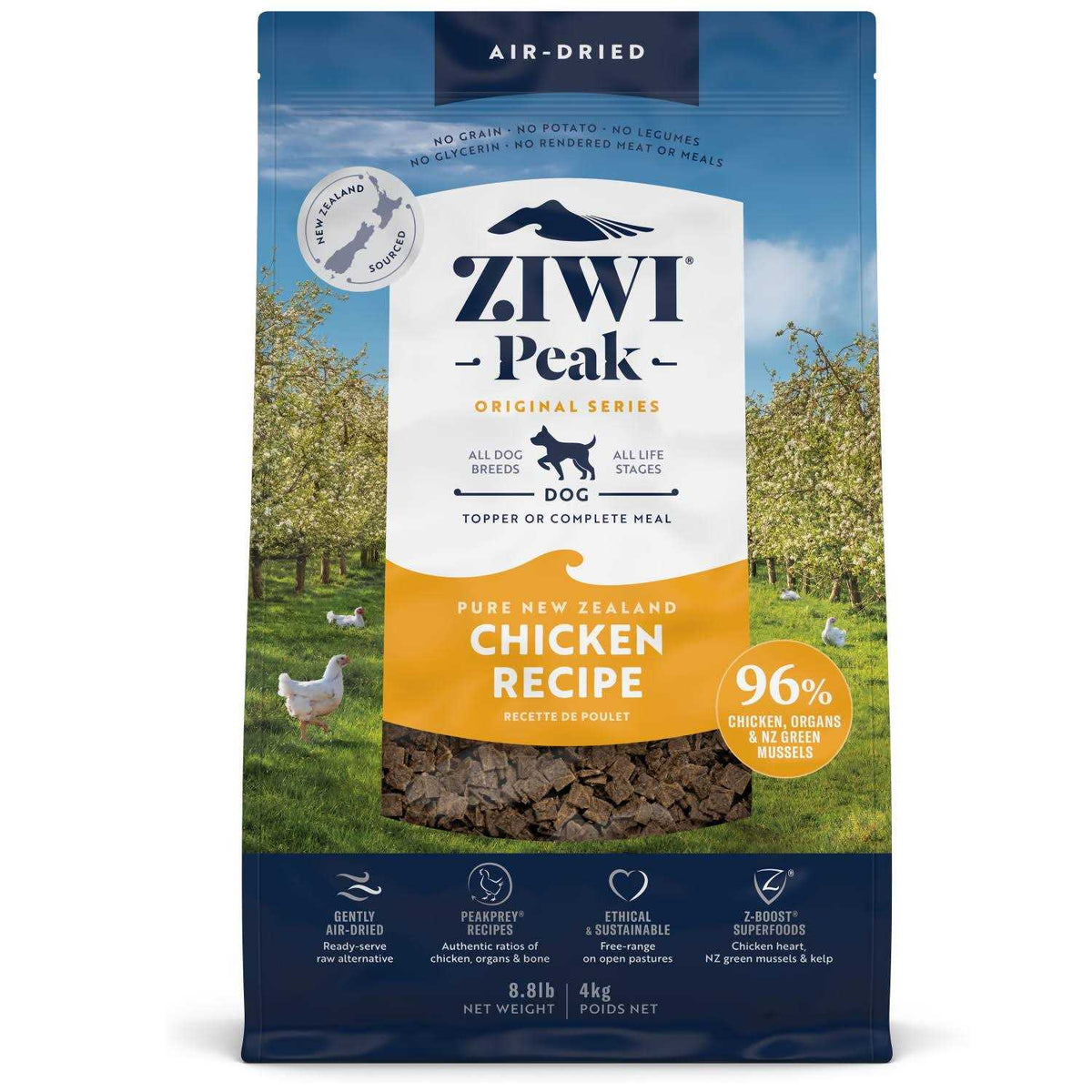 Air Dried Chicken Dog Food I4751