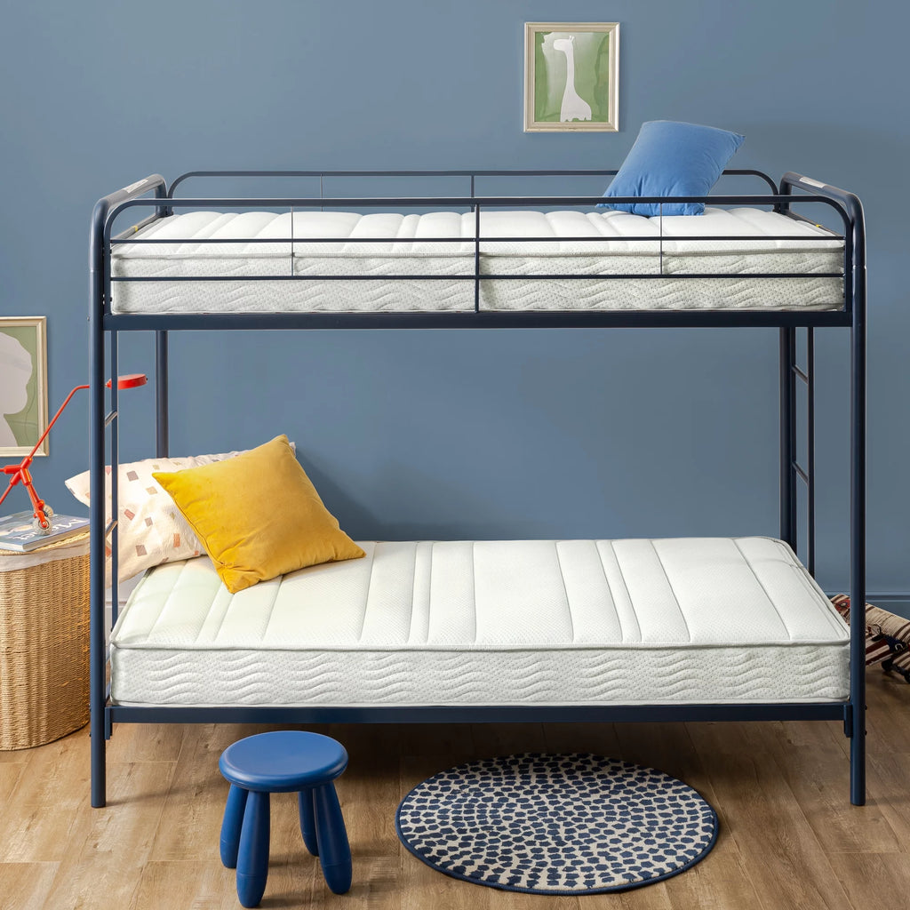 6" Foam and Spring Twin Mattress 2 Piece Set F4992
