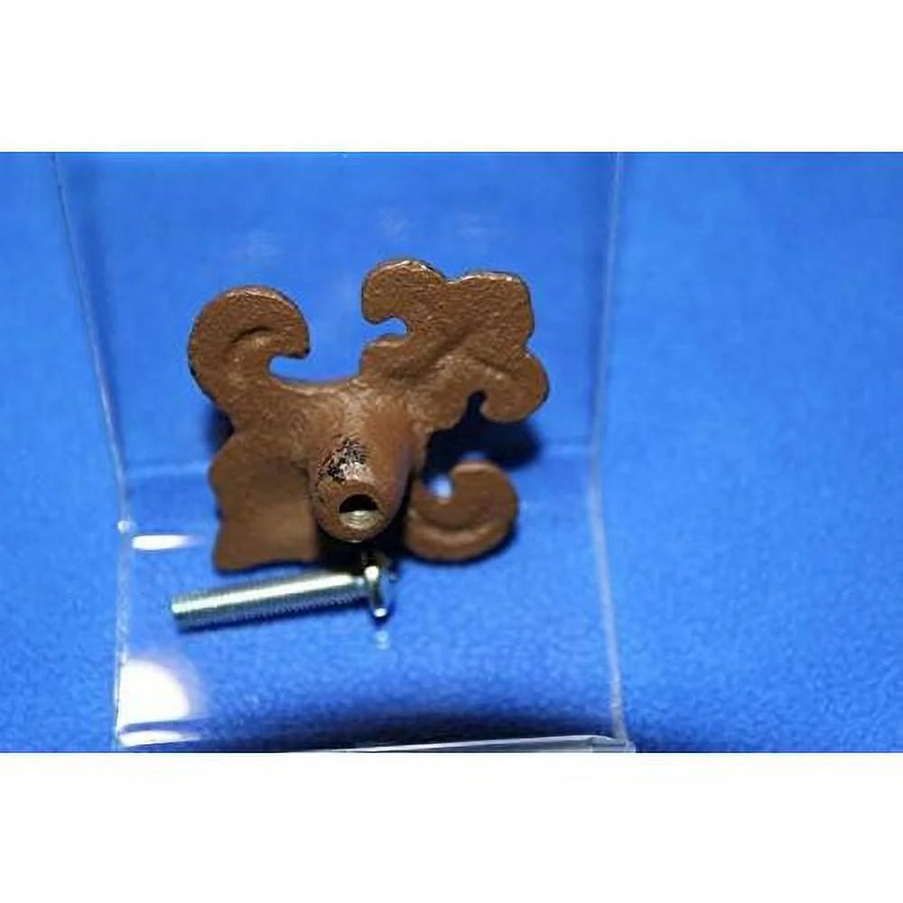 Cast Iron Fleur De Lis Cabinet Knobs, Pack Of 30, 2" C6841