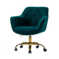 Teal Metal Task Chair Y833