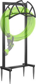 Freestanding Heavy Duty Black Hose Holder B360960