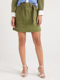 Women’s Paperbag Waist Mini Skirt N945510