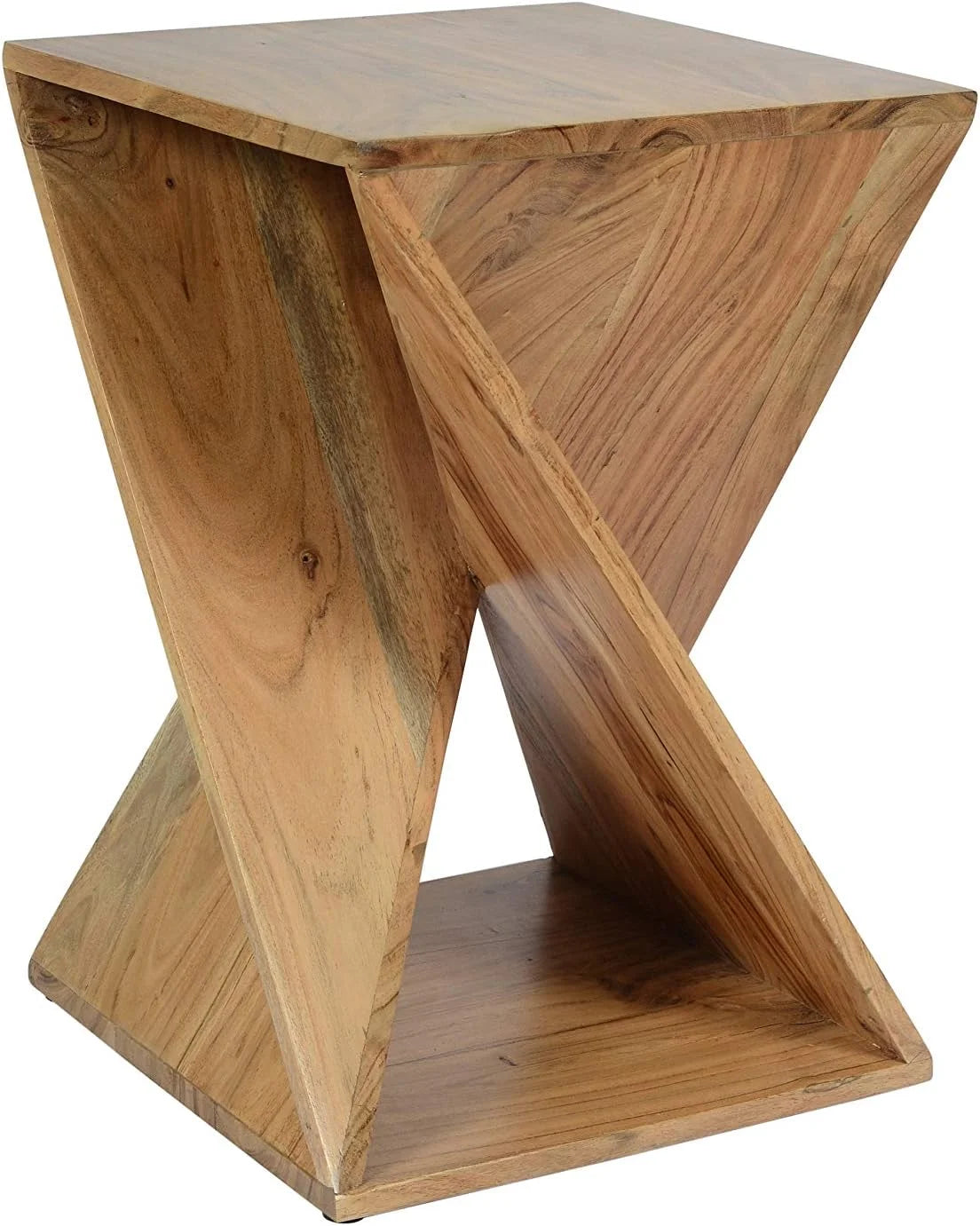 Solid Wood 24" Tall Modern Table Pre-Assembled N47298