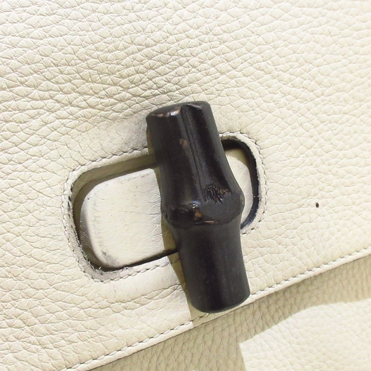 White Calf Leather Satchel L600