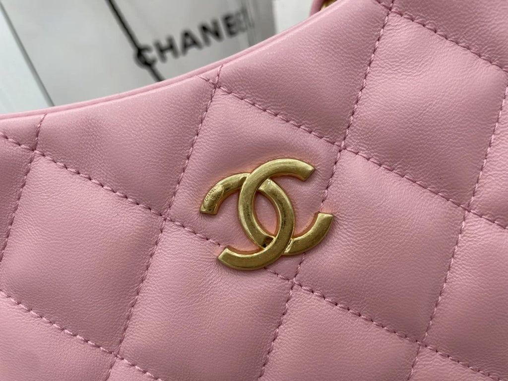 Pink Hobo Handbag L387