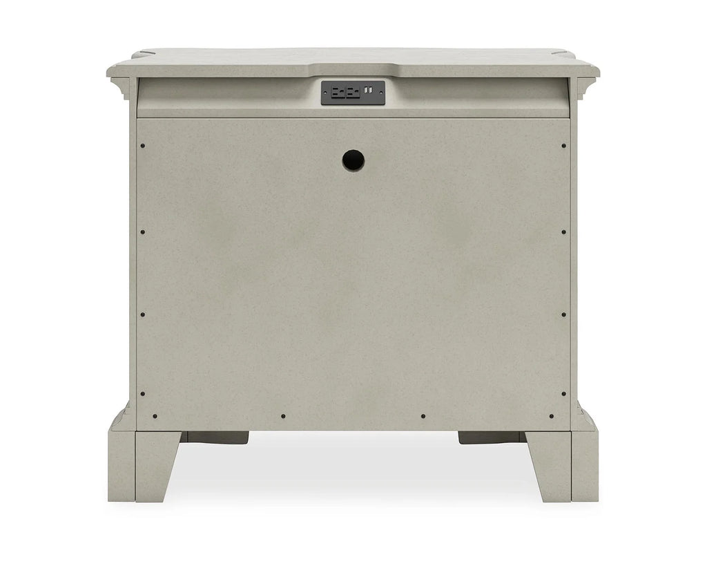 Antique White 3 Drawer Nightstand G315725