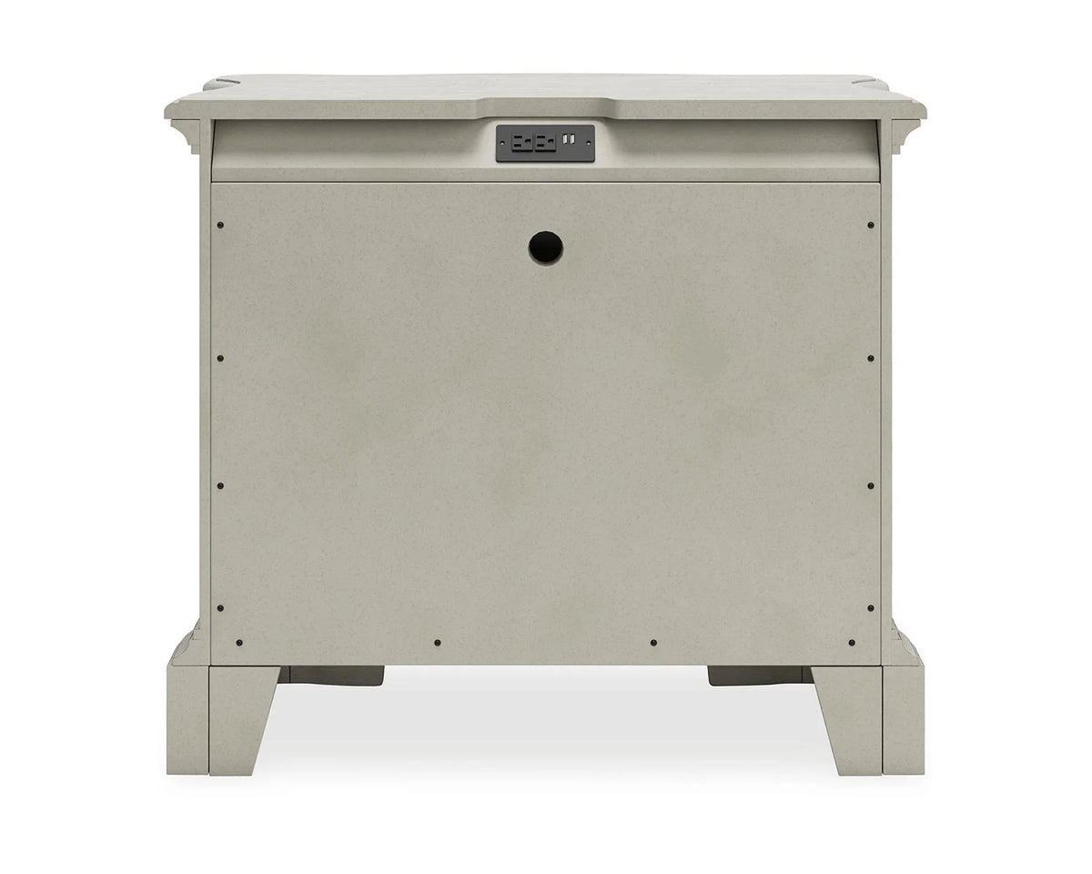 Antique White 3 Drawer Nightstand G315725