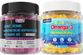 Zinc and Magnesium Supplement + Kids Omega 3 Gummies N80261