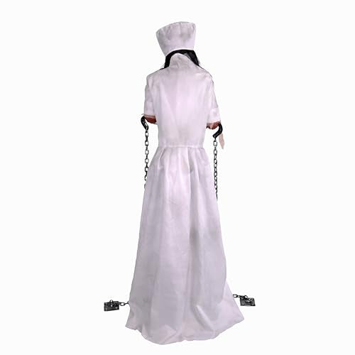 Life-Size Animatronic Halloween Decoration with Motion-Activated Sounds C65787