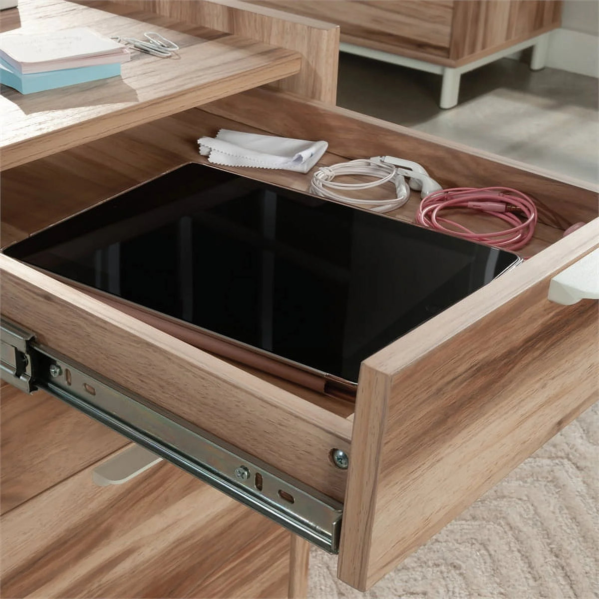 Engineered Wood Mobile Pedestal J68589
