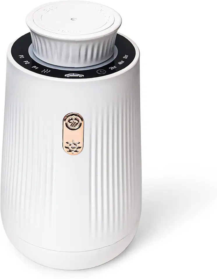 White Portable Rechargeable Car Air Freshener Diffuser I1863