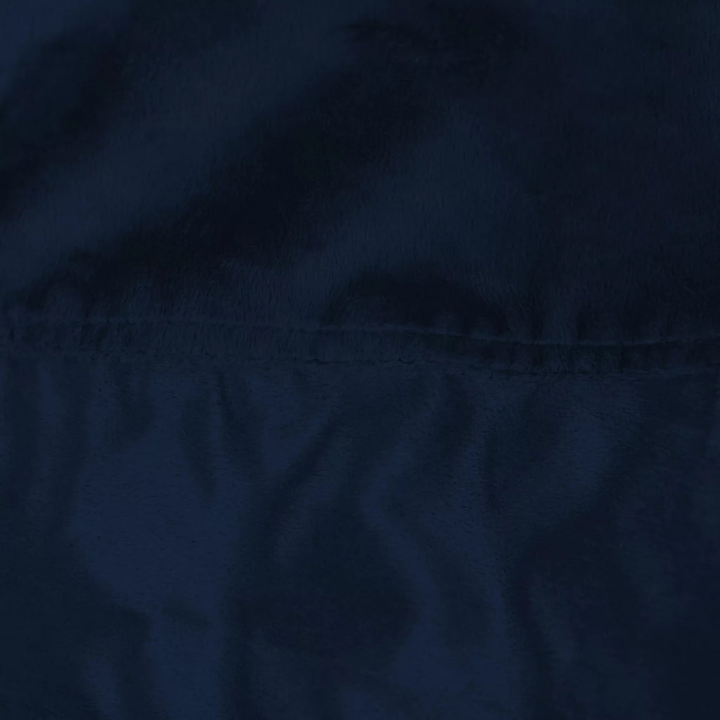 Memory Foam Bean Bag Chair with Microsuede Cover, Navy X515