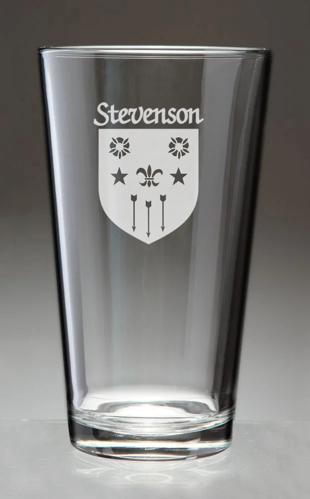 Irish Coat of Arms Pint Glasses Set of 4 Q4763