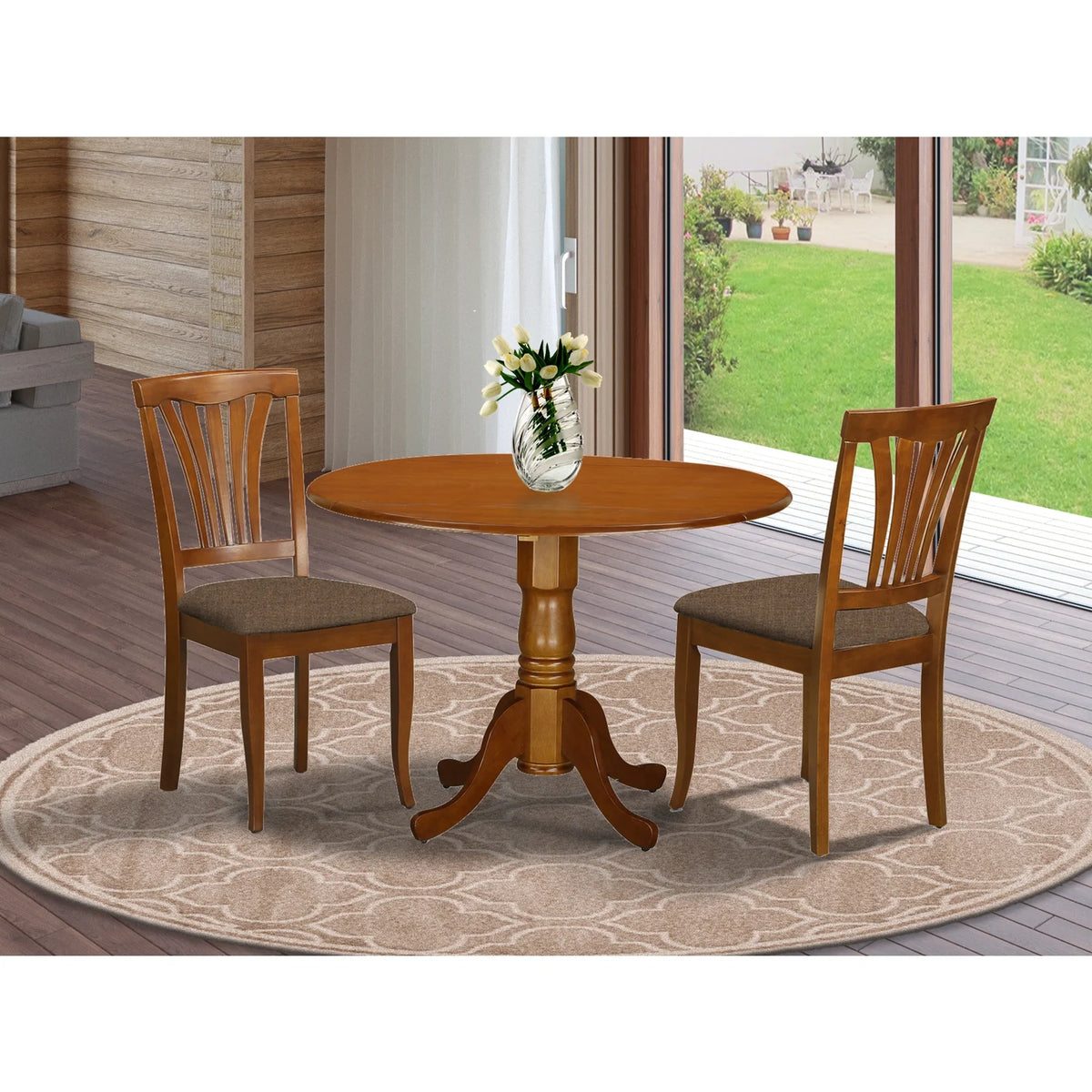 Dining Table And 2 Chairs U9690
