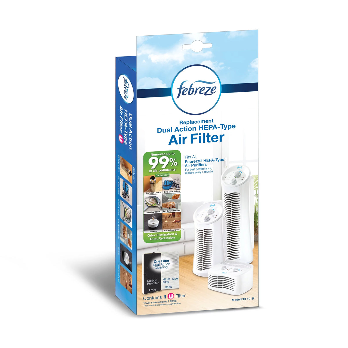 Mini Tower Air Purifier with Replacement Filter B702852