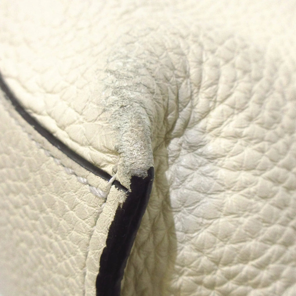 White Calf Leather Satchel L600