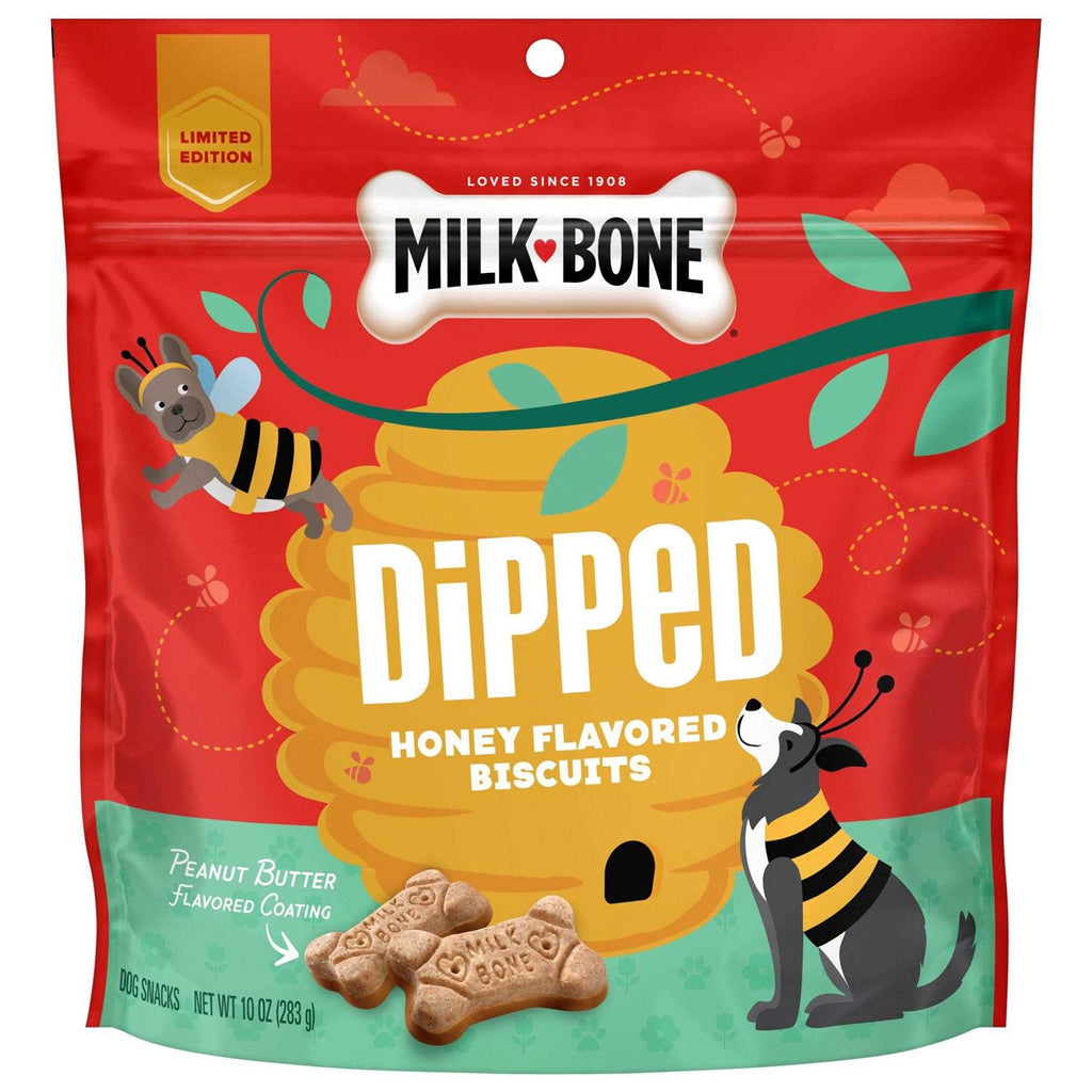 Honey & Peanut Butter Flavored Biscuits Dog Treats I842462