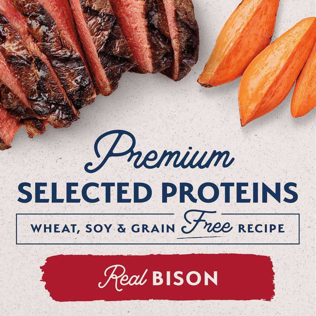 Limited Ingredient Dry Dog Food Sweet Potato Bison O5188