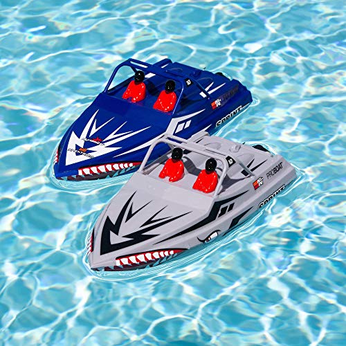 Silver Self-Righting Deep-V Jet Boat C397