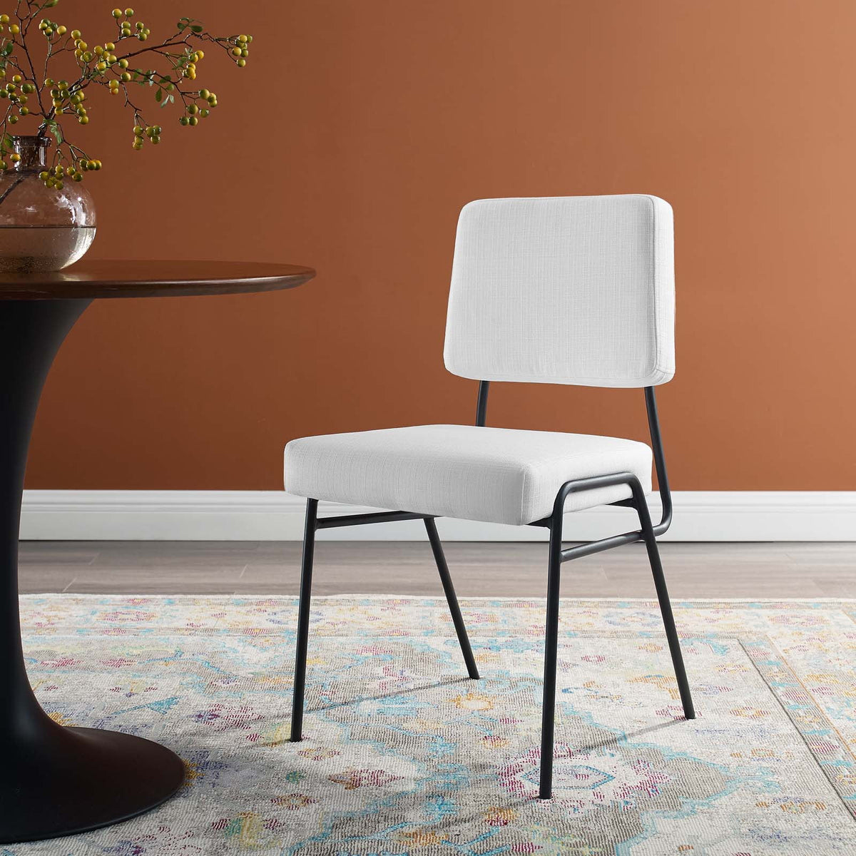 Upholstered Fabric Dining Side Chair F653164