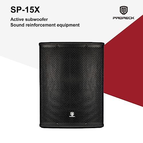 15 inch 2000W Powered PA Subwoofer with Class-D Amplifier J564