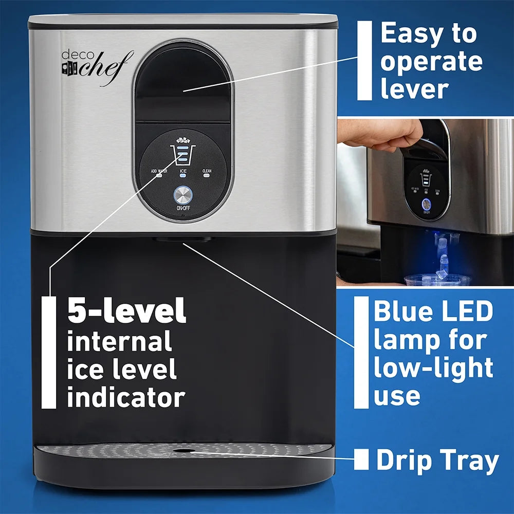 Self Dispensing Nugget Ice Maker Countertop H641129