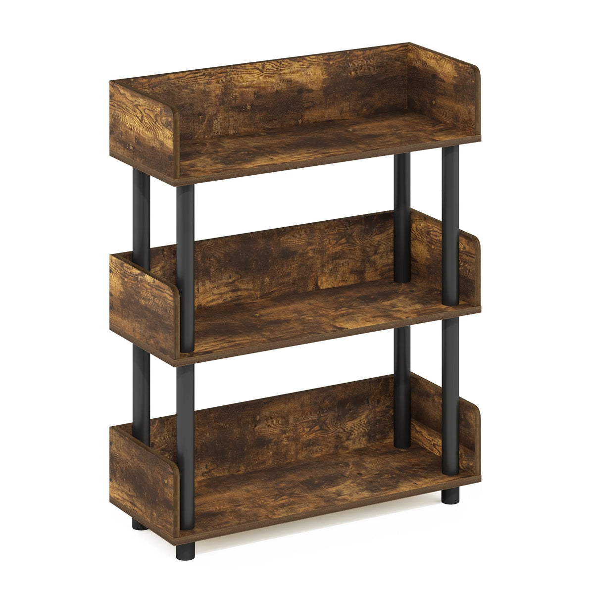 3-Tier Freestanding Display Rack Bookshelf Z26350