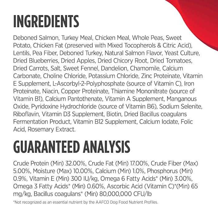Grain Free Salmon & Sweet Potato Dry Dog Food X4698