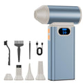 Black Rechargeable Electric Air Duster with Digital Display G7273