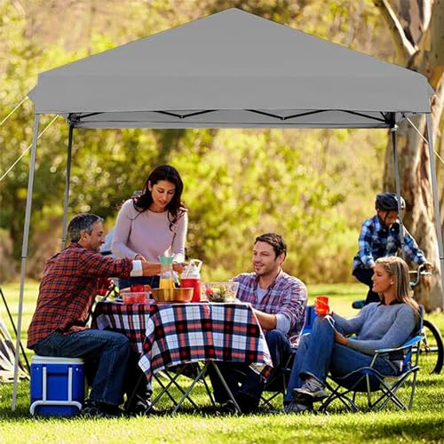 8x8 Pop Up Canopy Tent with Carry Bag Q25410