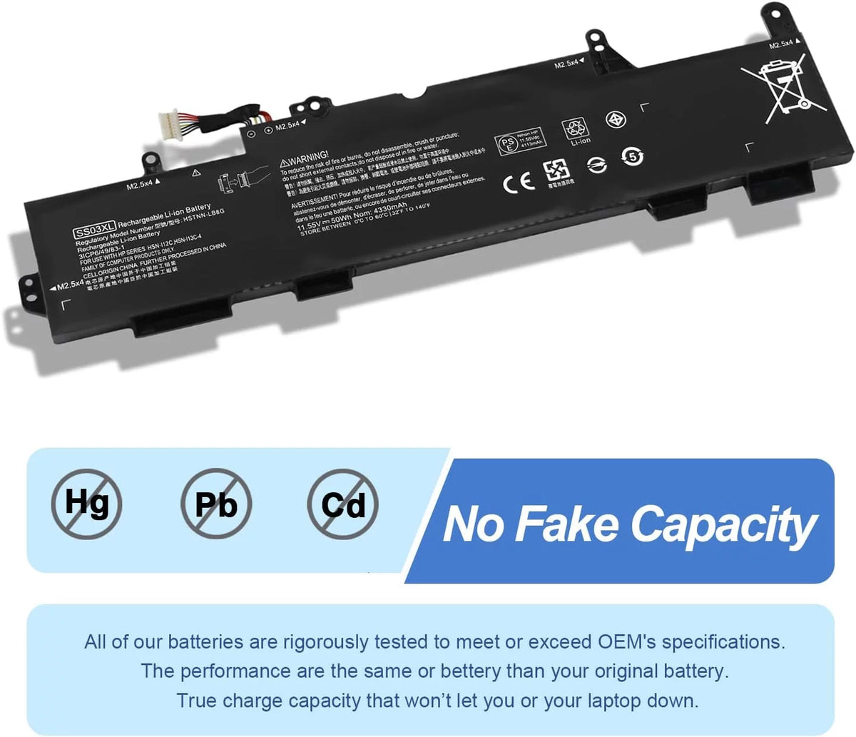 933321-855 Battery for Hp EliteBook 840 G5 G6 Laptop R928