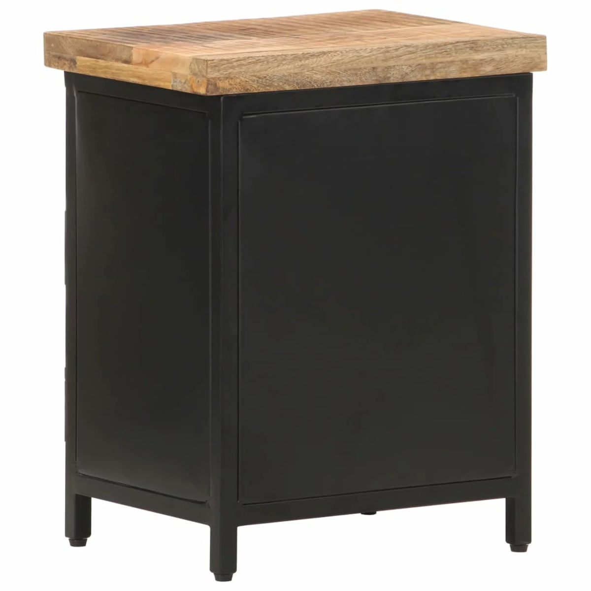 Mango Wood Bedside Cabinet with Storage Drawer G830285