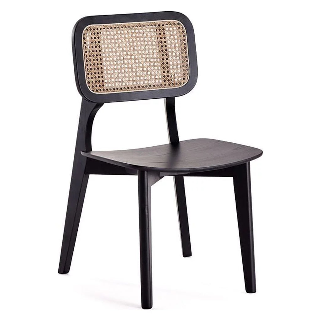 Black Wood Dining Chair Set of 2 M85465
