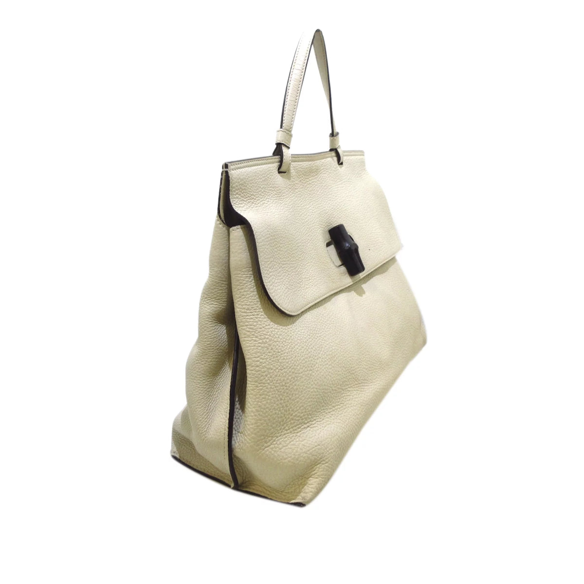 White Calf Leather Satchel L600