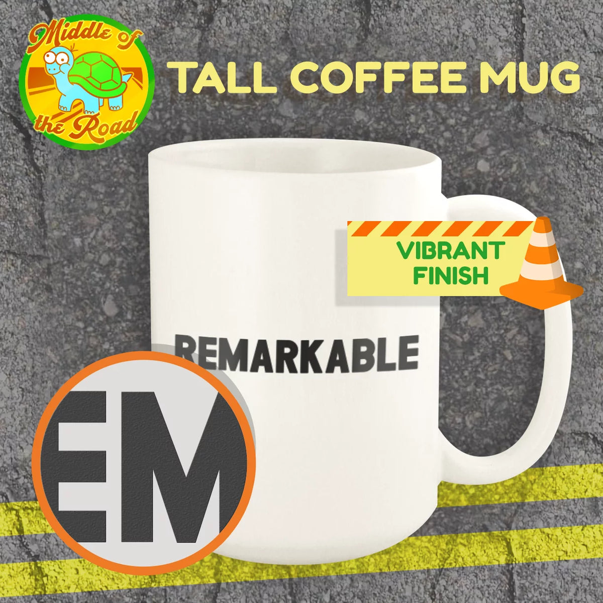 White Ceramic 15oz Mug S61584